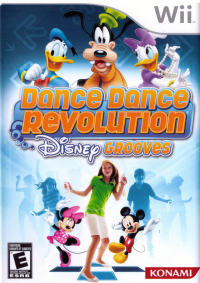 Dance Dance Revolution: Disney Grooves Wii  box art